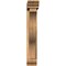 Ekena Millwork Funston Traditional Smooth Bracket w/ Offset Brace, Western Red Cedar, 5 1/2"W x 26"D x 34"H BKT0604X26X34FST01SWR - alternate 2